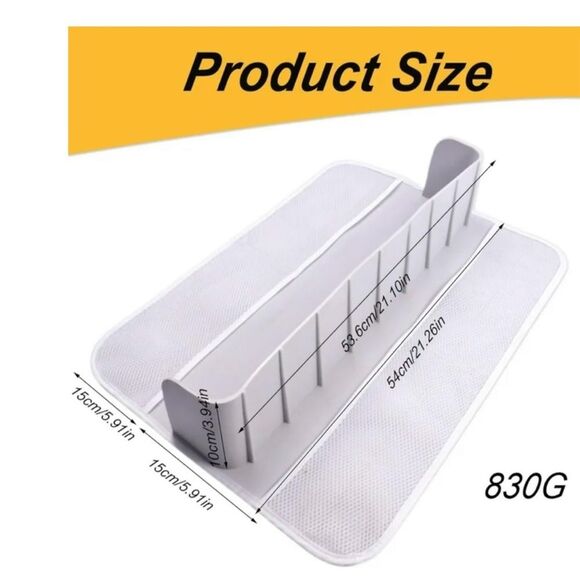 1X Waterproof Splash Plate Bathtub Guard Blue NEW - Picture 3 of 7